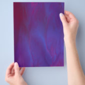 Paarse lucht bulk scrapbookpapierpagina's flyer (Hand)