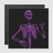 paarse luchtgitaarskelet (Voorkant / Achterkant)