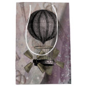  Paarse luchthaven Steampunk Glam Medium Cadeauzakje (Voorkant)