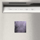 Paarse luchtmachtleider magneet (Insitu (Vaatwasser))