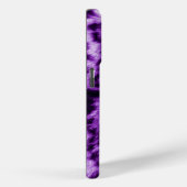 Paarse luipaard afdrukken Case-Mate iPhone case (Achterkant / Rechts)