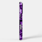 Paarse luipaard afdrukken Case-Mate iPhone case (Achterkant / Rechts)