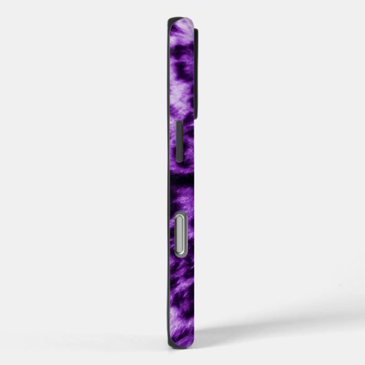 Paarse luipaard afdrukken Case-Mate iPhone case (Achterkant / Rechts)