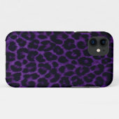 Paarse luipaard Afdrukken iPhone 5 Hoesje (Achterkant (horizontaal))
