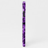 Paarse luipaard afdrukken iPhone hoesje (Rechterkant)