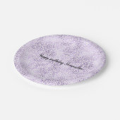 Paarse luipaard Afdrukken op maat Papieren Bordje (Gekanteld)