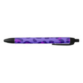 "Paarse luipaard" Blauwe Inkt Pen (Bodem)