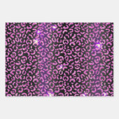  Paarse luipaard Inpakpapier Vel (Voorkant)