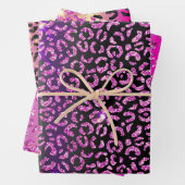  Paarse luipaard Inpakpapier Vel (In situ)