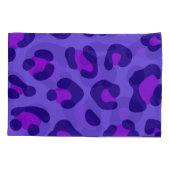 "Paarse luipaard" Kussensloop (Achterkant-Links)