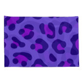 "Paarse luipaard" Kussensloop (Achterkant-Rechts)