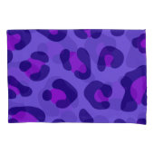 "Paarse luipaard" Kussensloop (Voorkant-Links)