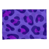 "Paarse luipaard" Kussensloop (Voorkant-Rechts)
