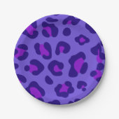 "Paarse luipaard" Papieren Bordje (Voorkant)
