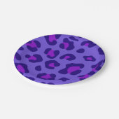 "Paarse luipaard" Papieren Bordje (Gekanteld)
