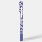 Paarse luipaard patroonlavendel Case-Mate iPhone case (Achterkant / Links)