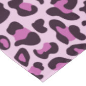 Paarse luipaard printplaat tafelkleed (Gekanteld)
