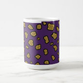 Paarse Luipaardprint Koffiemok (Center)