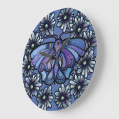 Paarse Luna Moth MoonChild Maandagsmotten Grote Klok (Hoek)