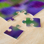 Paarse Lupine Bloemen Puzzel (Zijkant)