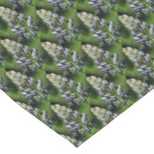 Paarse Lupine Floral Pattern Korte Tafelloper (Hoek)