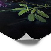 Paarse Lupine Flower Art Print Poster (Hoek)
