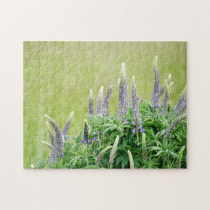 Paarse Lupine Flowers Legpuzzel