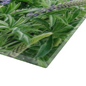 Paarse Lupine Flowers Snijplank (Hoek)