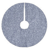 Paarse Luxe Glitter Kerstboom Rok (Voorkant)