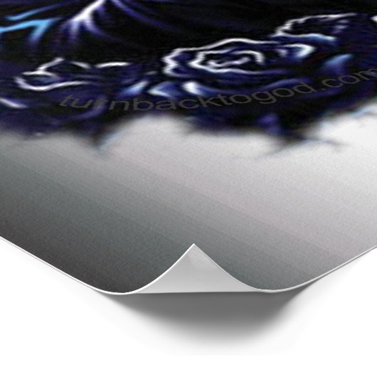 Paarse Maagd Maria Print (Hoek)