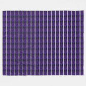 Paarse maan fleece deken (Voorkant (Horizontaal))