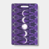 Paarse maan Kind Badge (Achterkant)