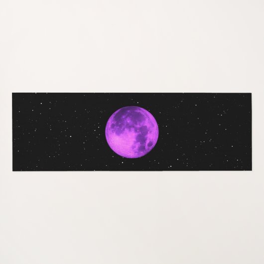 Paarse maan - Ruimtesterren - Yogamat (Achterkant (horizontaal))