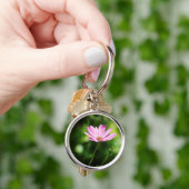Paarse Madelief Sleutelhanger (Hand)