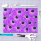 Paarse madeliefje bloem bloemig schattige zomer tissuepapier (Craft)