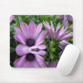 paarse madeliefjes muismat (Met muis)