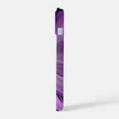 Paarse Madeliefjesbloem iPhone 15 Case (Linkerkant)
