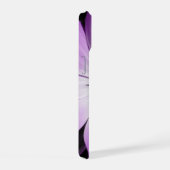 Paarse Madeliefjesbloem iPhone 15 Case (Rechterkant)