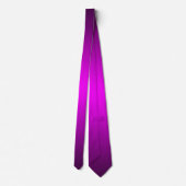Paarse Magenta Gradiënt Das Elegant Ombre (Achterkant)