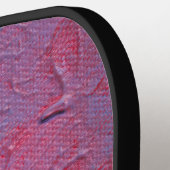 Paarse & Magenta Knal! Pickleball Paddle (Links Detail)