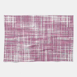 Paarse Magenta Stijlvol Abstract Patroon Theedoek