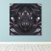 Paarse Magie Canvas Afdruk (Insitu (Houten vloer))