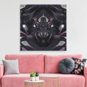 Paarse Magie Canvas Afdruk (Insitu (Woonkamer))