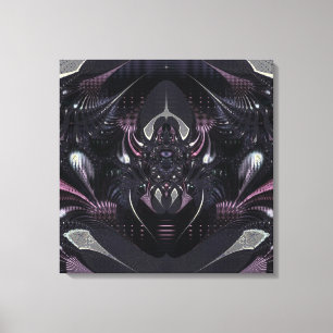 Paarse Magie Canvas Afdruk