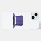 Paarse magische hoge hoed Case-Mate iPhone case (Achterkant (horizontaal))