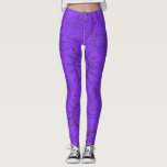 Paarse Magische Vintage Celestial Sun Moon Stars Leggings<br><div class="desc">Leggings</div>