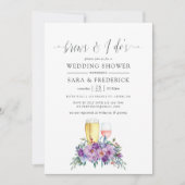 Paarse Magnolias en Rozen Brews voor ik het doe Kaart (Voorkant)