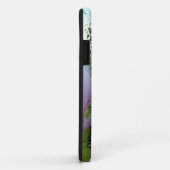 paarse magnolibloemen met bronlicht Case-Mate iPhone case (Achterkant/rechts)