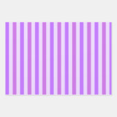 Paarse Majesteit: Gestreept geschenk Inpakpapier Vel (Voorkant 2)