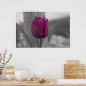 Paarse Majesteit Poster (Keuken)